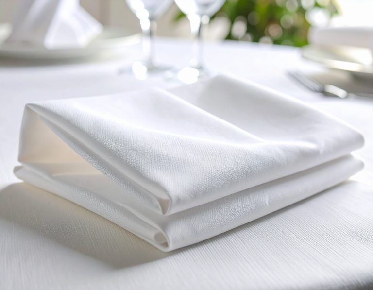 Cotton Napkin Close-up (1)